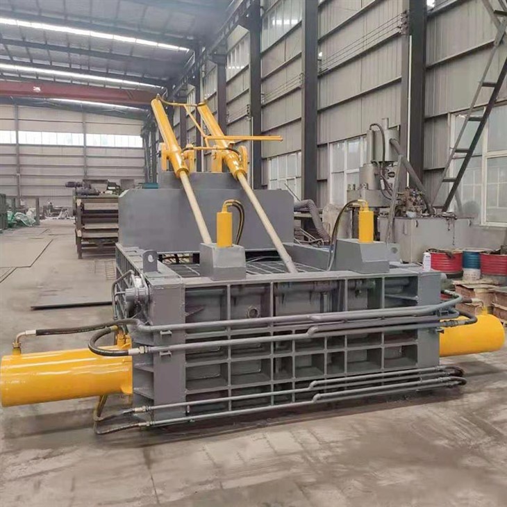 metal scrap baling machine6