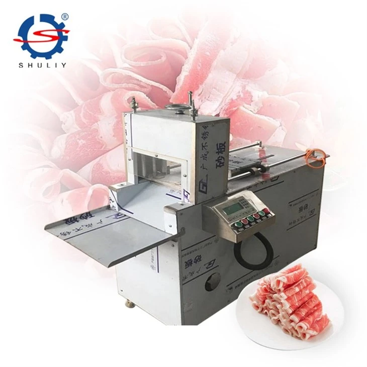 Frozen meat silcer machine6