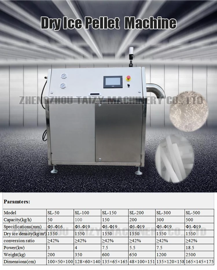 CO2 ice machine CO2 ice machine